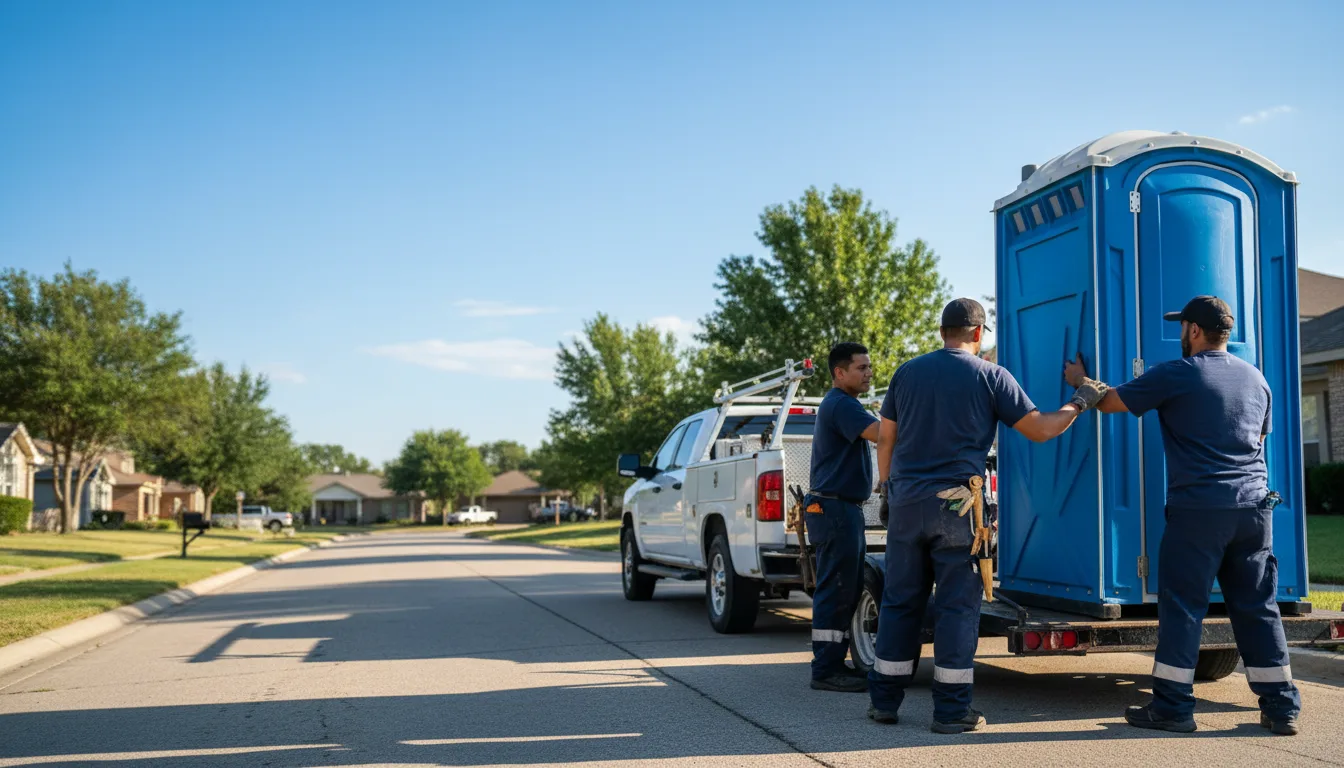 Portable Toilet Rental in Burkburnett, TX near me